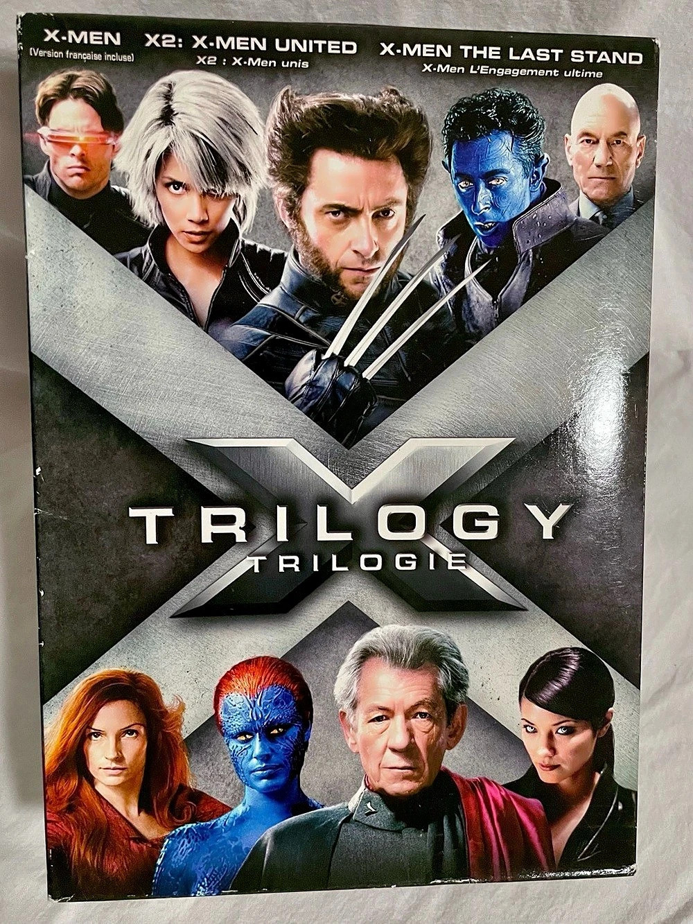 X-Men Trilogy 3-Movie DVD Box Set (X-Men, X2, The Last Stand